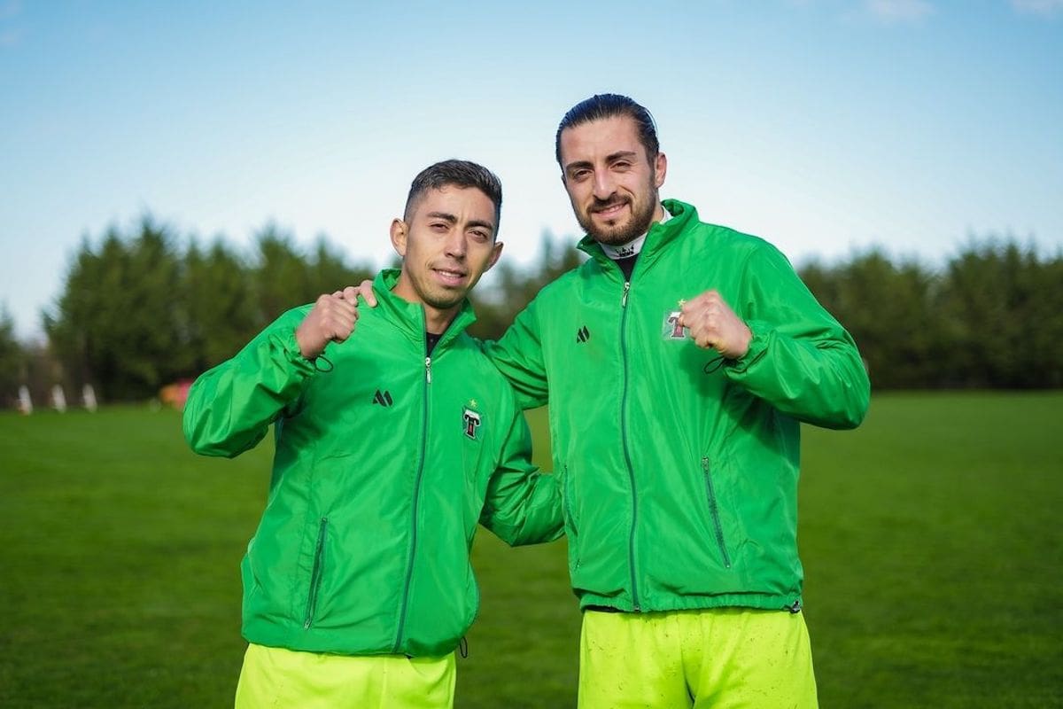 Fabián Espinoza y Julio Castro son los refuerzos de Deportes Temuco para el segundo semestre.