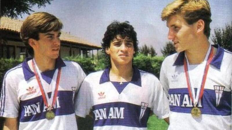 Fabián Estay en su época en la UC