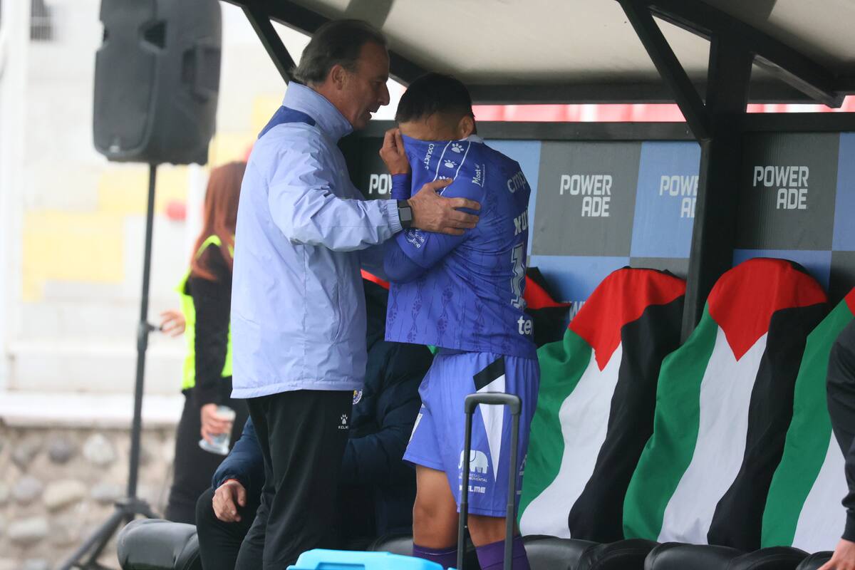 El Zombie sufrió una lesión contra Palestino que le impedirá estar en el cruce contra Cobreloa por Primera B. /Photosport