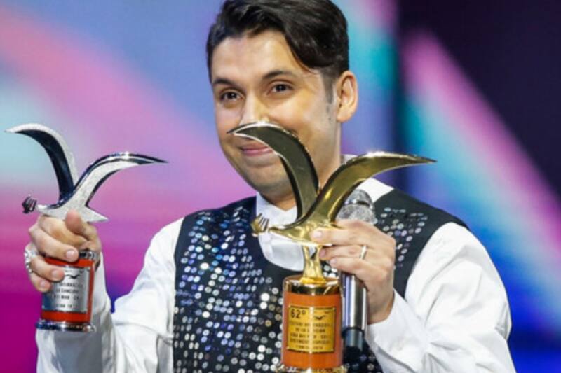 Se lució en el Festival de Viña 2023. Créditos: AtonChile.