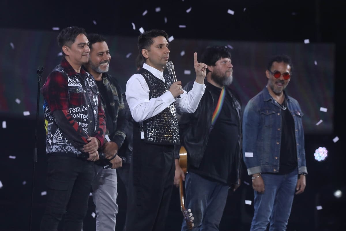 Reunió a la banda penquista en la Quinta Vergara / Agencia Uno