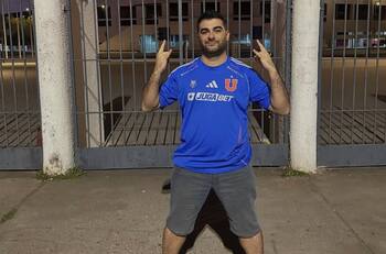 Viajó desde Argentina y no pudo ver a la U. de Chile en el Superclásico: “Ojalá se me pueda dar; es el más grande”