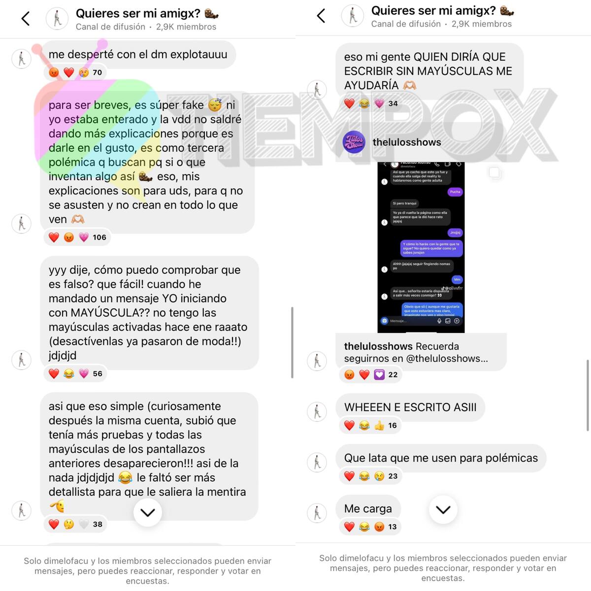 Facundo Alonso desmiente quiebre con Skarleth Labra. Foto: Instagram.