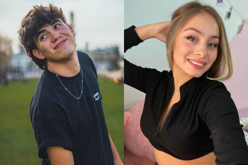 Así se conocieron Facundo Alonso y Skarleth Labra.