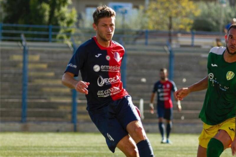Facundo Coria ha perdido terreno en el Modica. Crédito: @modicacalcio1932.