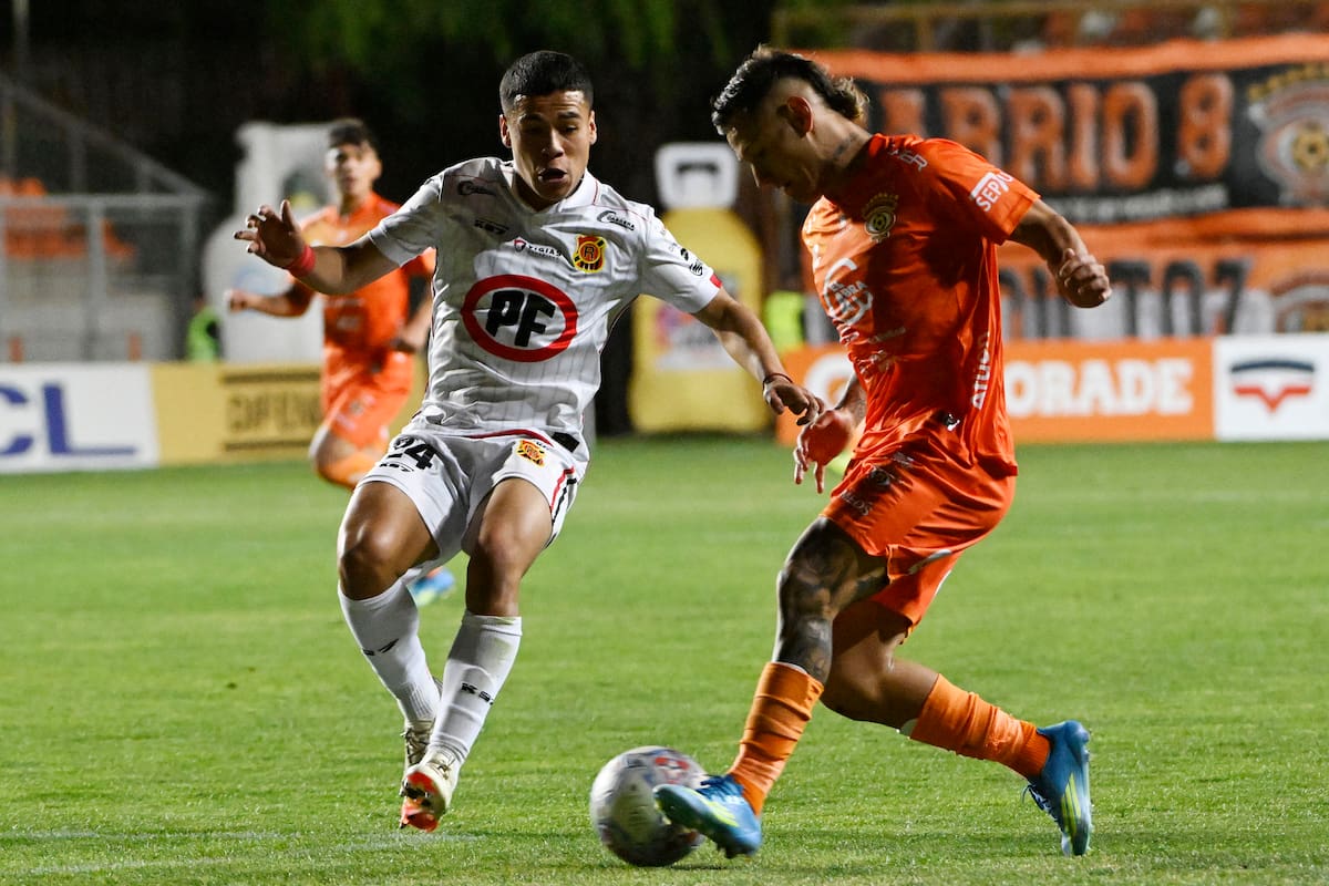 El volante en Cobreloa. Foto: Agencia Aton.