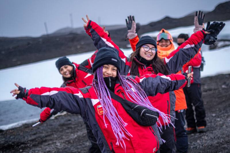 Descubre todo sobre este programa que lleva a estudiante de enseñanza media a la Antártica.