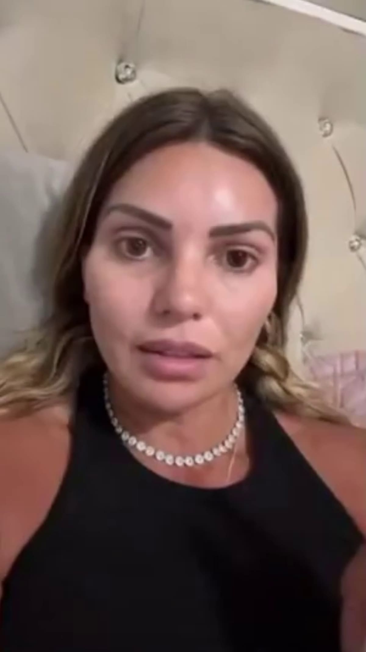 La transmisión en vivo de la famosa ya ha generado bastante polémica.