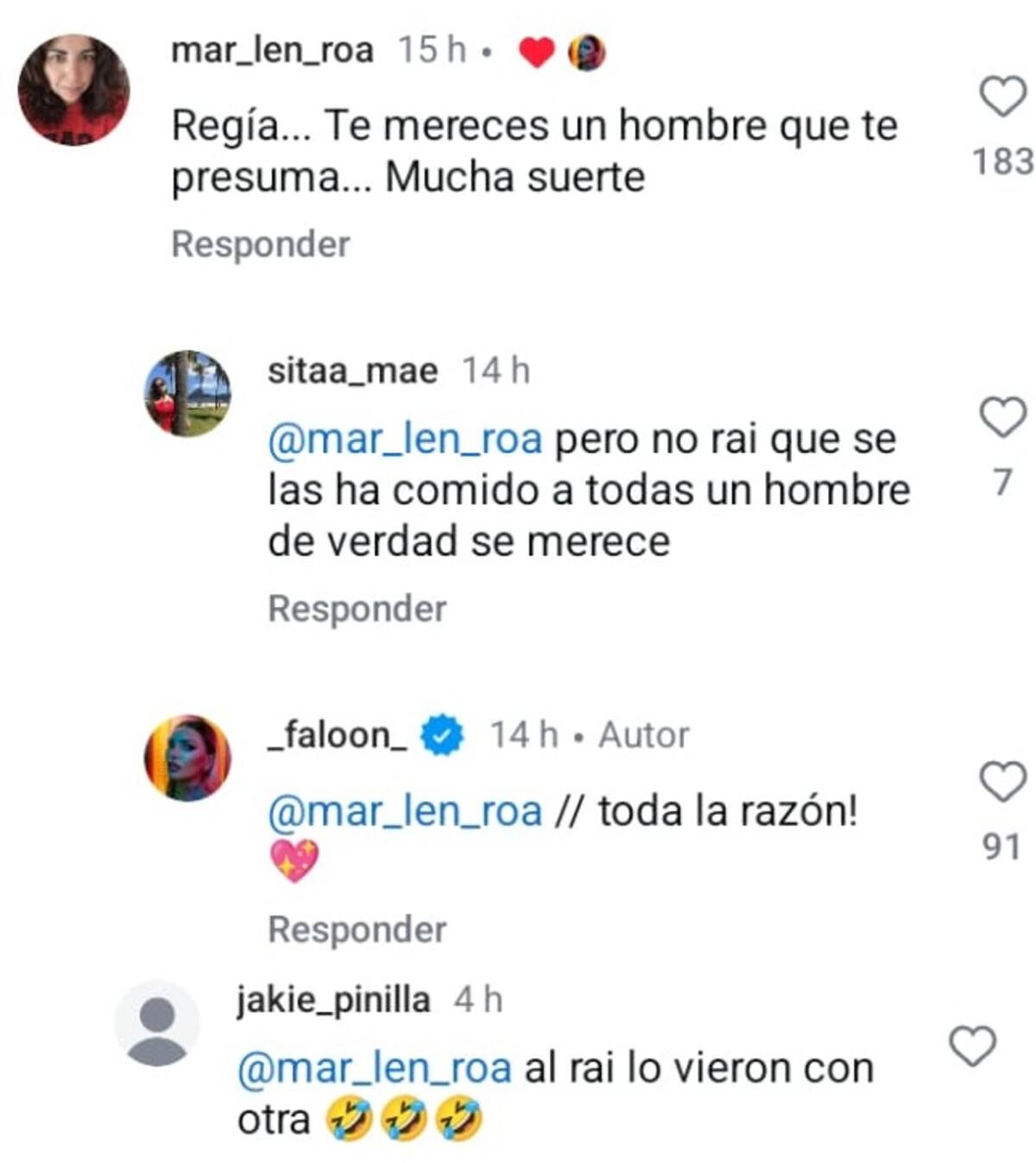 La influencer da luces de un posible quiebre en su romance. Créditos: Instagram