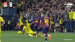 VIDEO | Terrible entrada contra Lamine Yamal: le mostraron roja directa