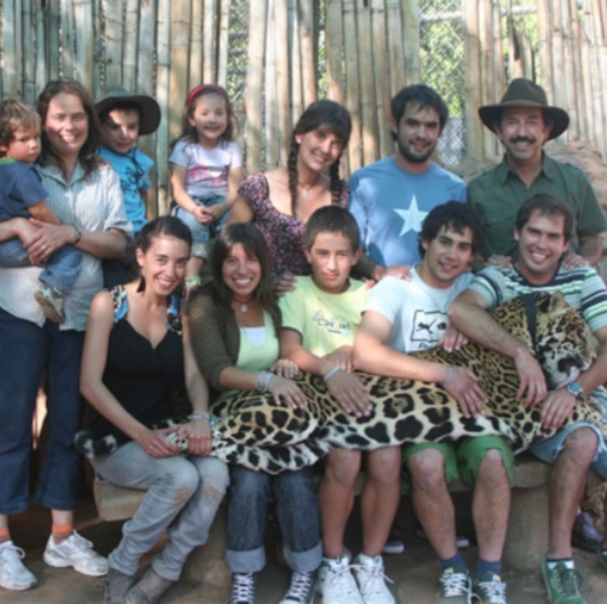 Una foto del recuerdo de la familia Idalsoaga Ferrer. Créditos: Buin Zoo