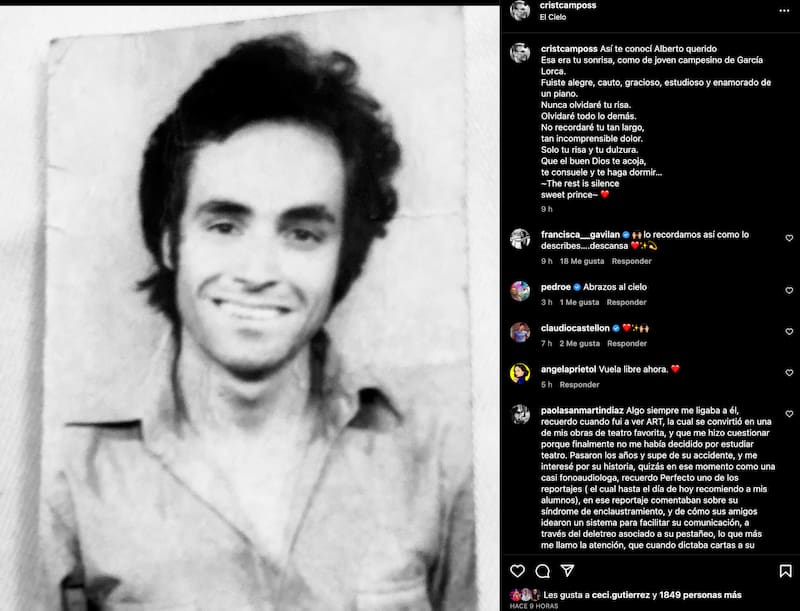 Famosos despiden a Alberto Vega