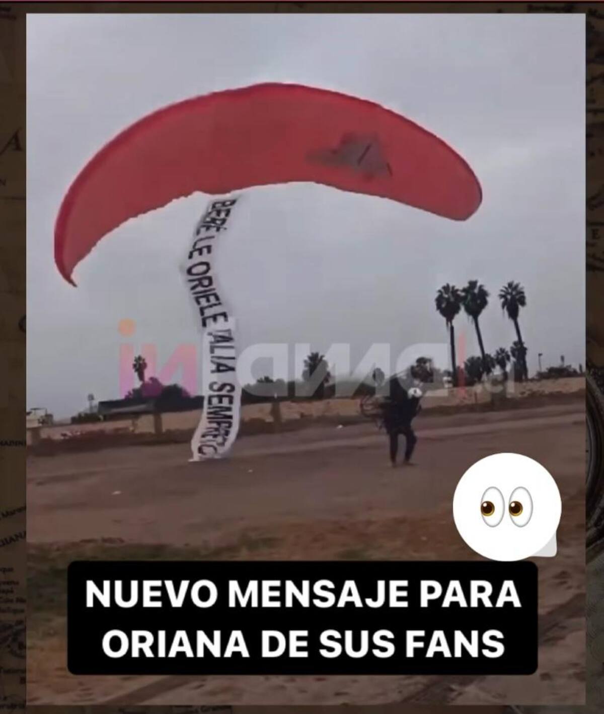 Fanáticas de Oriana Marzoli la sorprenden con mensaje para "Ganar o Servir".