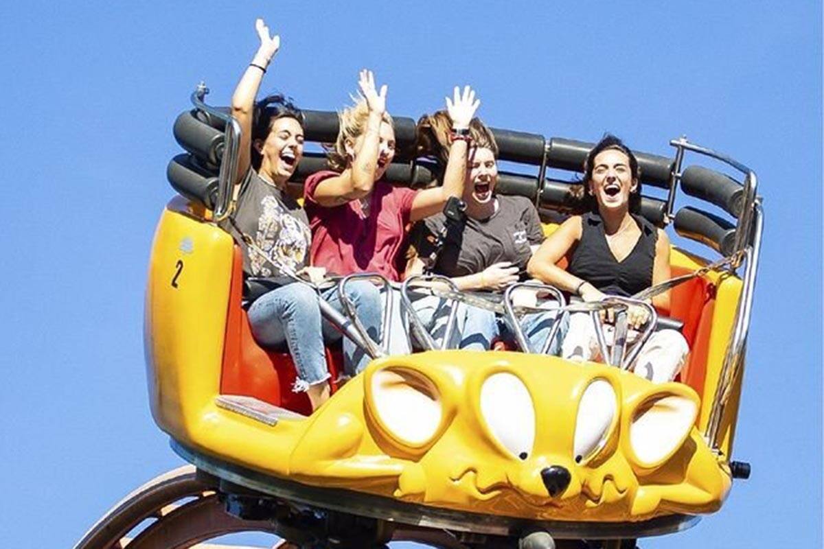 El parque tiene más de 40 atracciones para disfrutar en estas Vacaciones de Invierno. Créditos: @fantasilandia.oficial