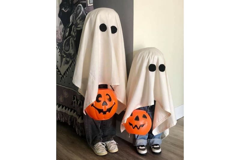 No se necesita incurrir en demasiados gastos para armar un buen disfraz de Halloween.
Créditos: Pinterest.