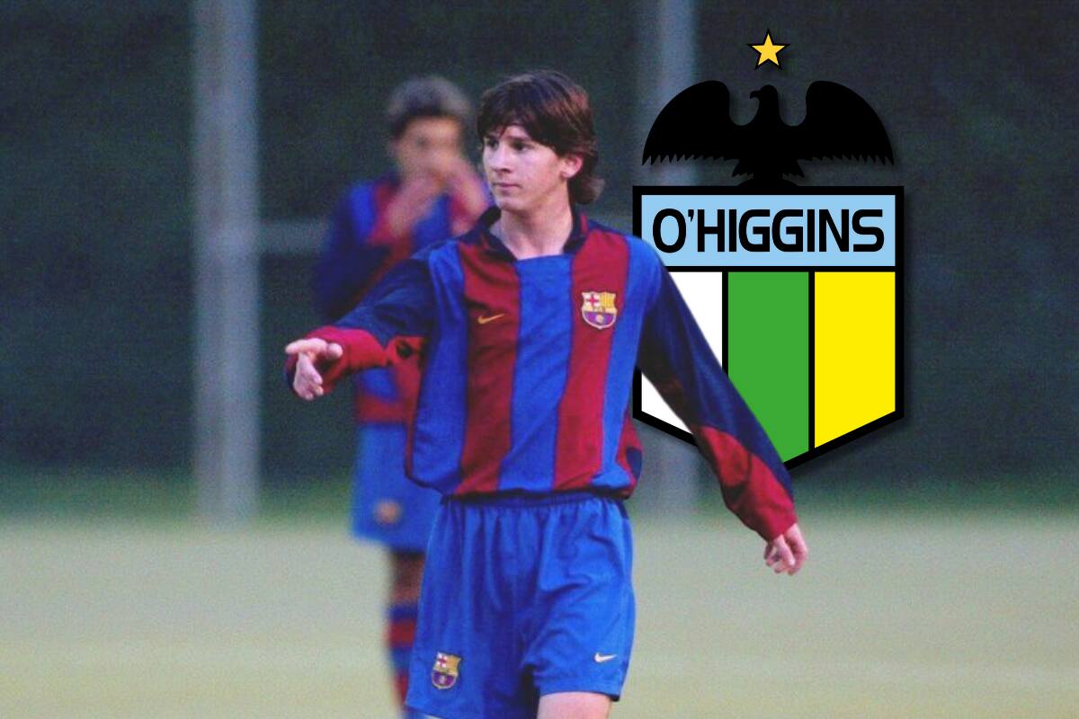 Promesa de O'Higgins emulará a Lionel Messi.