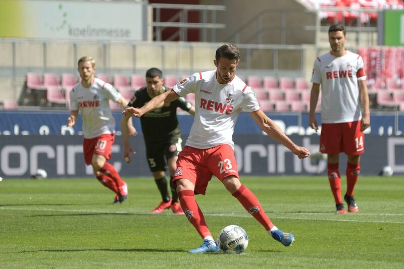 Futbol, FC Cologne vs SC Mainz
Bundesliga 2019-2020
Regresa el futbol a Alemania, luego de la suspension por pandemia mundial de coronavirus; en un partido de futbol de primera division disputado en el estadio Rhein Energie, en Colonia, Alemania.
17/05/2020
Firosportphoto/Photosport********
Football, FC Cologne vs SC Mainz
Bundesliga 2019-2020
Football returns to Germany, after the suspension of the world coronavirus pandemic; in a first division football match played at the Rhein Energie stadium in Cologne, Germany.
17/05/2020
Firosportphoto/Photosport********