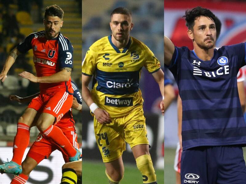Los tres partidos que contempla la jornada sabatina del Campeonato Nacional de Primera División. Fotos: Agencia Aton.