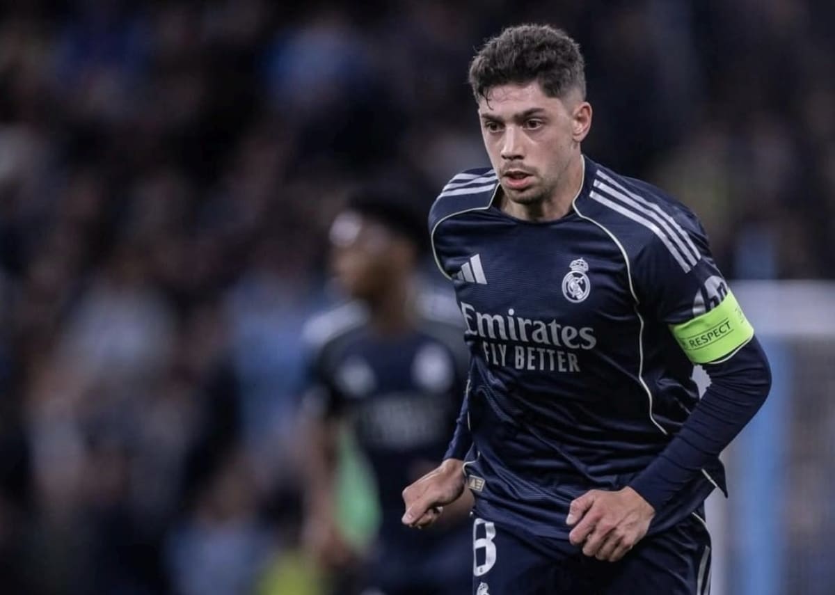 Crack uruguayo del Real Madrid. Foto: Federico Valverde en Instagram.