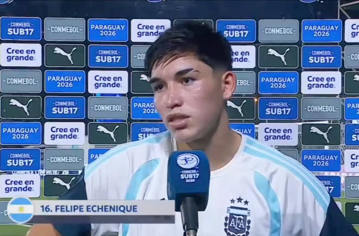 VIDEO | Jugador argentino lanza desubicada frase contra Colombia tras perder por goleada la final del Sudamericano Sub 17