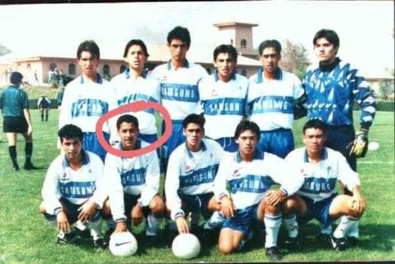 Felipe González en su época como jugador de Universidad Católica