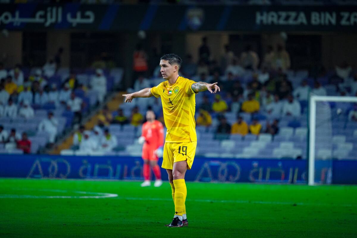 Felipe Gutiérrez viene de jugar en el Al Wasl de Emiratos Árabes Unidos.
