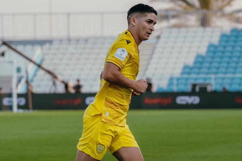 Felipe Gutiérrez es una buena figura del Al Wasl. Crédito: @AlWaslSC.