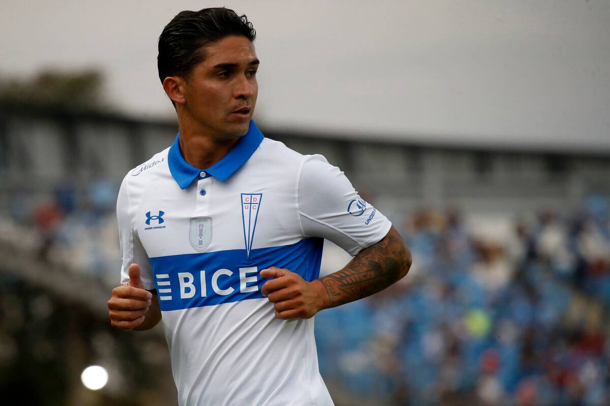 Felipe Gutiérrez, Universidad Católica. Foto: Aton.
