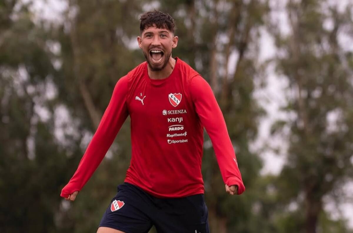 , figura chilena de Independiente. Foto: @Pipe.loyola.