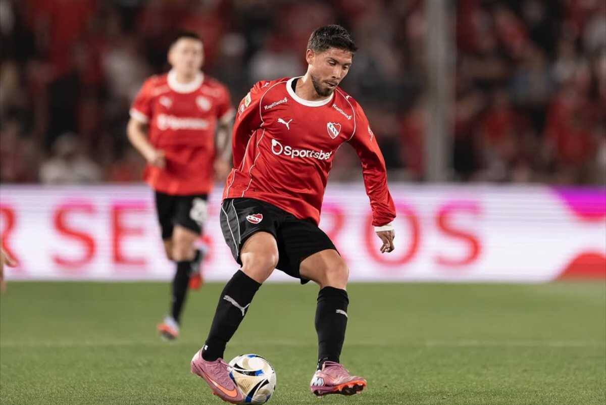 En Independiente de Avellaneda. Foto: Instagram @pipe.loyola