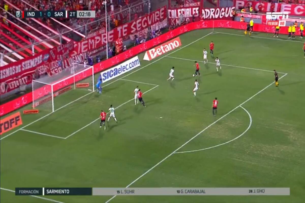 dio una notable asistencia en el inicio de la Liga Profesional 2025.