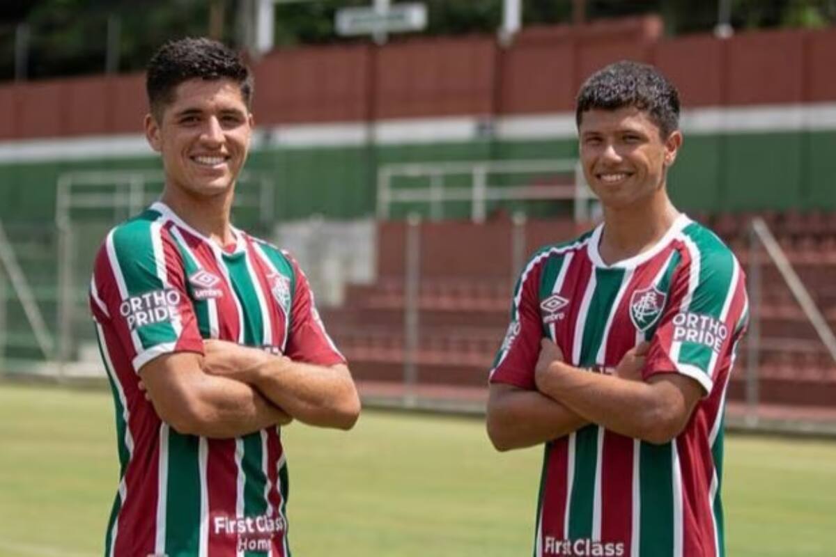 Los jóvenes valores chilenos son parte del equipo juvenil de Fluminense.