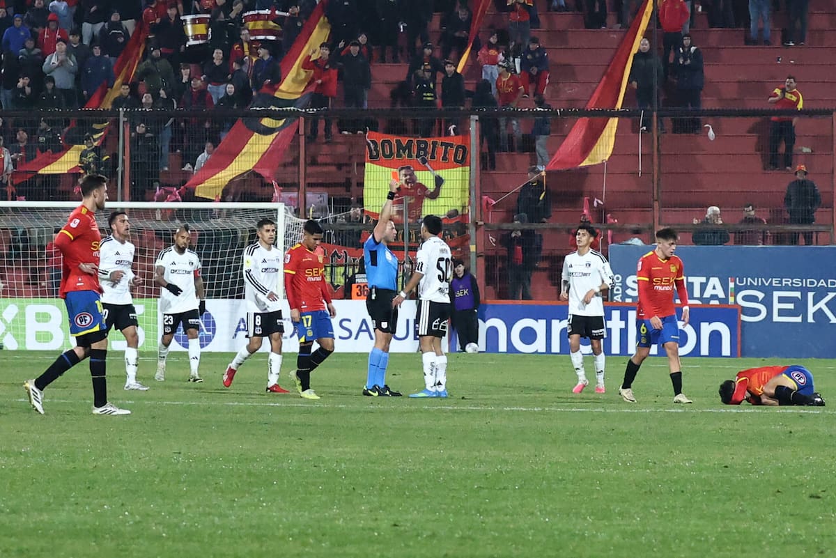 Se fue expulsado en Colo Colo.