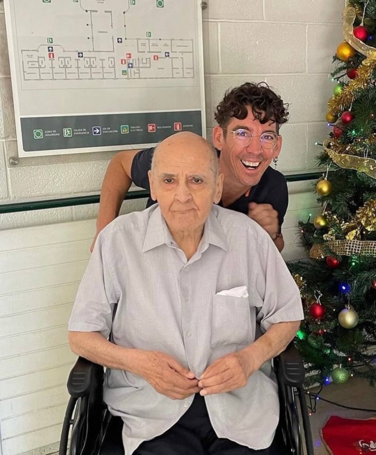 Una de las postales que compartió junto a su querido amigo / Instagram