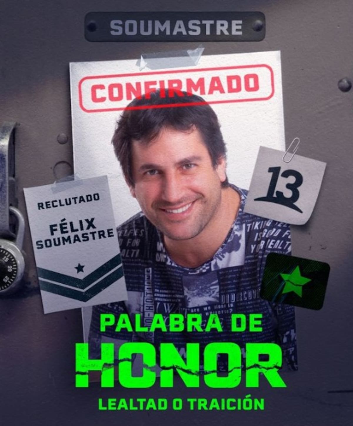 Félix Soumastre hoy está enfocado en su hija. Créditos: Canal 13