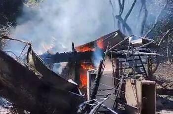 VIDEO | Femicidio frustrado en San José de Maipo: Hombre provocó incendio para quemar a su pareja