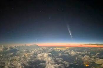 Así puedes ver el deslumbrante nuevo cometa que pasará cerca de la Tierra: descubre cómo ubicarlo desde Chile en estos días