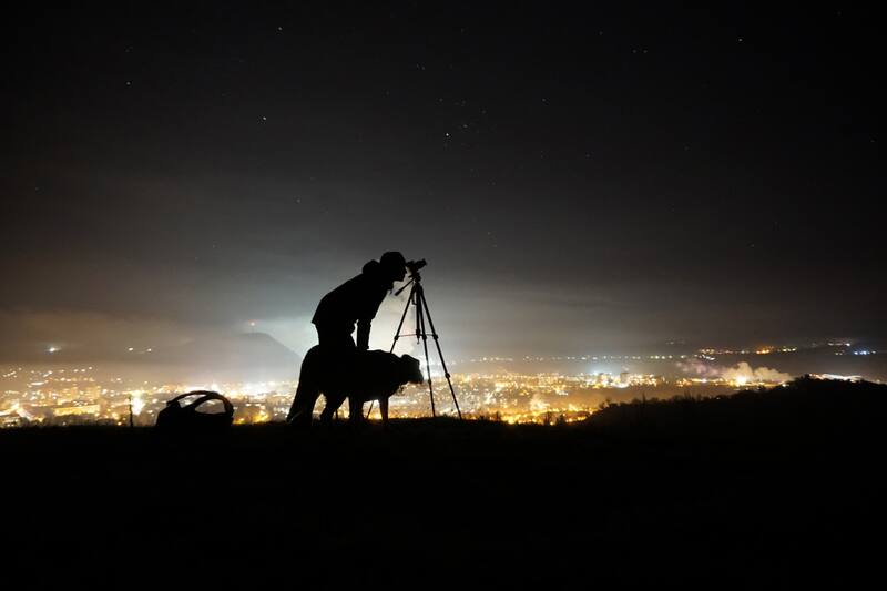 El evento será visible a simple vista, pero se aconseja utilizar un telescopio para obtener mejores resultados. Imagen referencial.