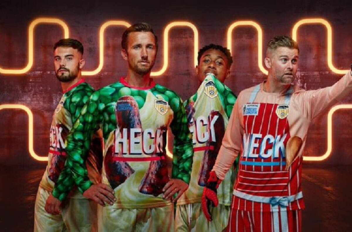 Bedale AFC de Inglaterra presentó una de las camisetas más feas de la historia