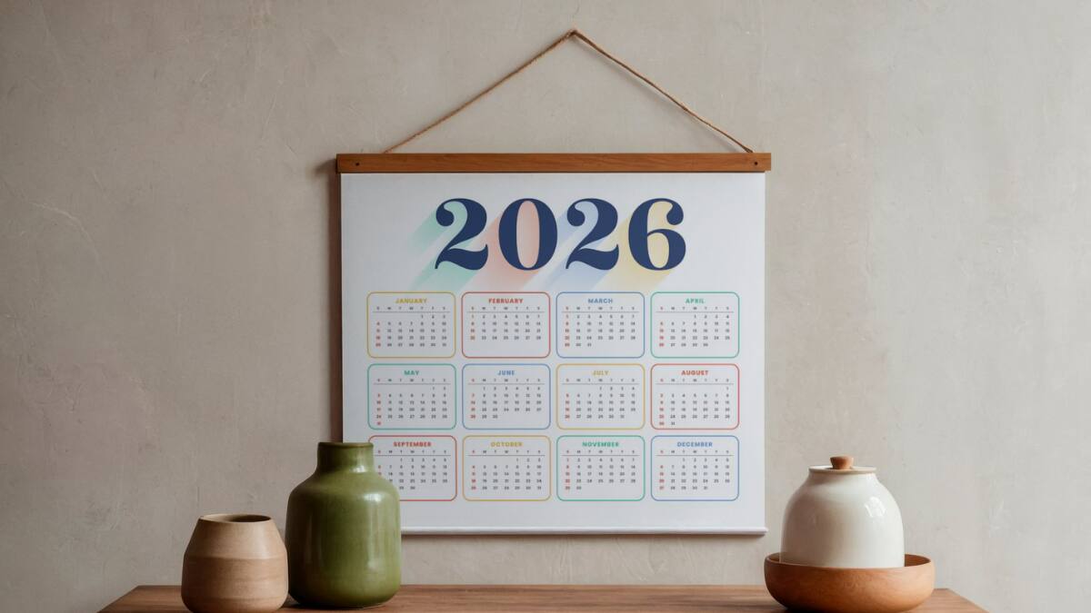 Tras el Año Nuevo: ¿Cuáles serán los feriados y fines de semana largos del 2026?