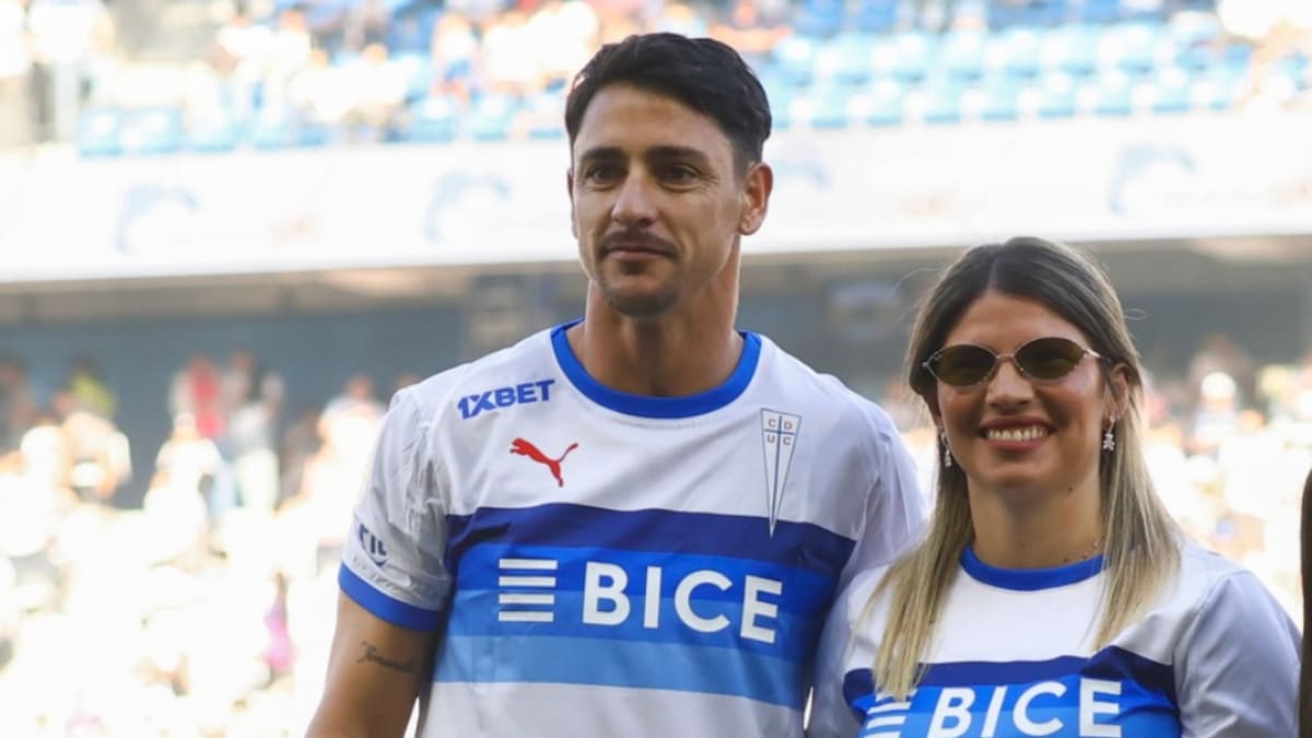 Fernanda Benavidez, esposa de Zampedri, tras la molestia de los hinchas de Colo-Colo: “Aprendí a bancarme insultos”