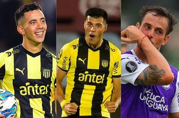 Jugaron en Colo Colo, la U y Everton y ahora brillan en el fútbol uruguayo