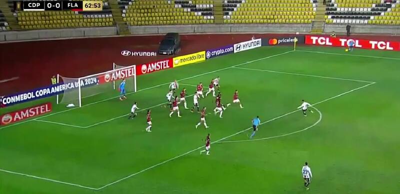 Anotó un golazo en Libertadores