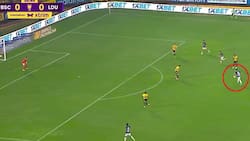 ¡Directo al ángulo! Fernando Cornejo y un golazo de media distancia en Liga de Quito