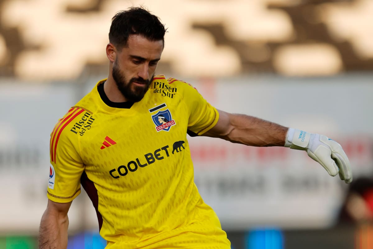 Fernando De Paul tendría su segundo partido consecutivo como titular en el arco de Colo Colo. (Foto: Agencia Aton)