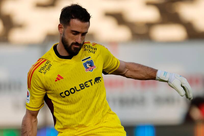 Fernando De Paul tendría su segundo partido consecutivo como titular en el arco de Colo Colo. (Foto: Agencia Aton)