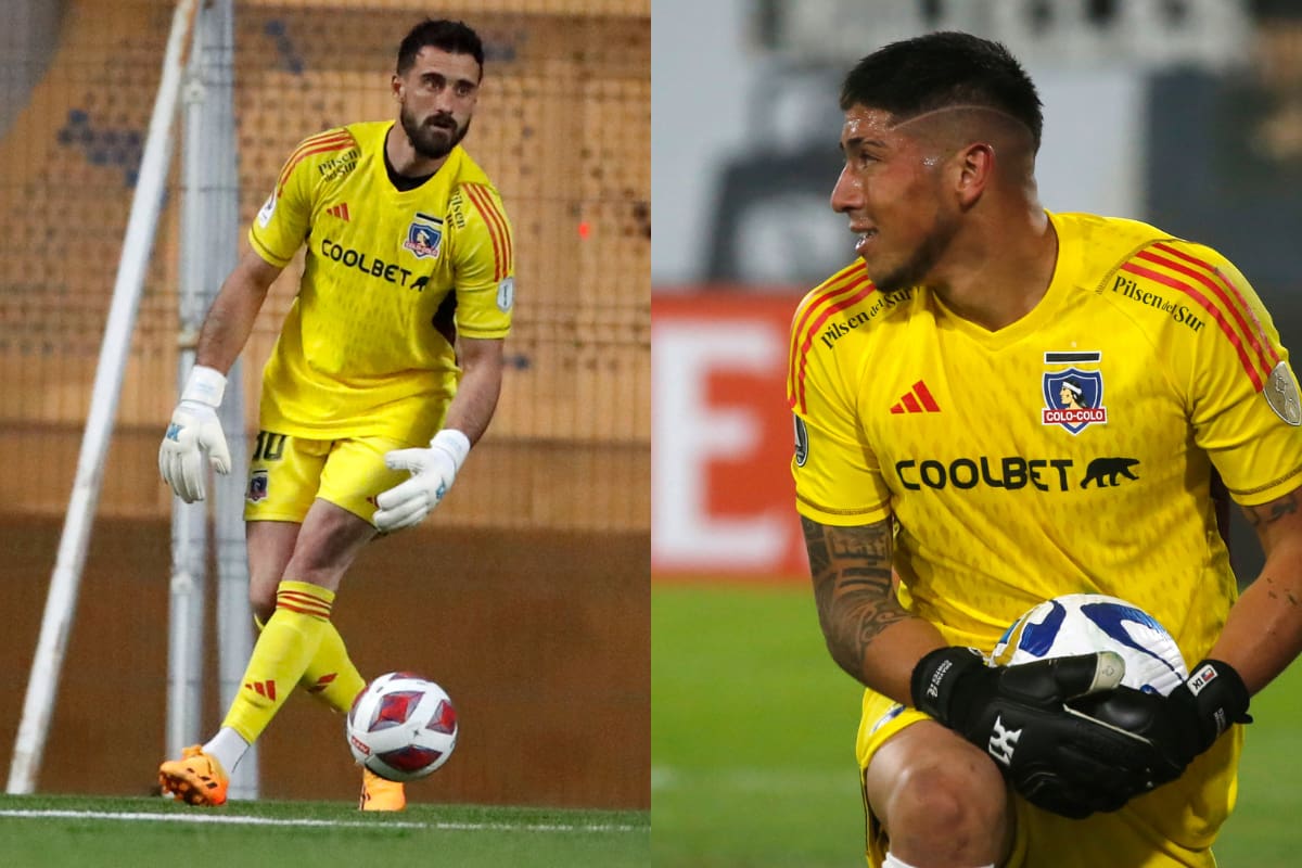 Fernando de Paul y Brayan Cortés luchan por el puesto titular en el arco titular de Colo Colo.