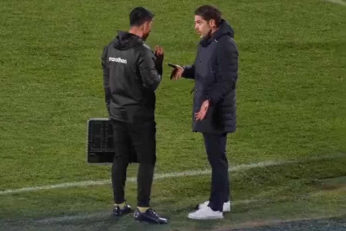 Le dejaron la mano estirada en la caída frente a Calera.
