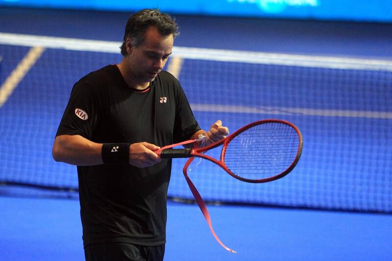 Feña es el máximo campeón en la historia del Chile Open. Agencia Aton
