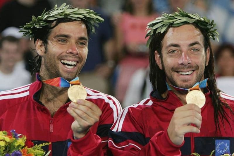 Fernando González y Nicolás Massú, dioses del Olimpo en Atenas 2004.